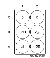 SN74LVC1G373 YZP_pin_diagram.gif
