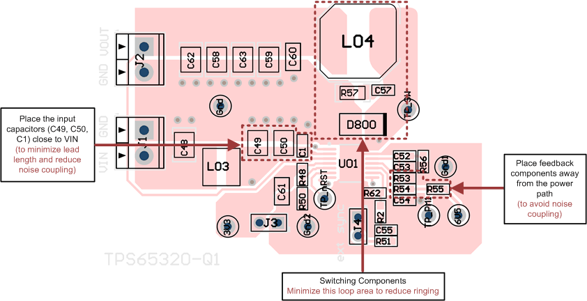TPS65320-Q1 layout_front_slvsay9.gif