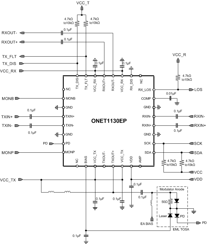 ONET1130EP simplified_schematic_SLLSEO4.gif
