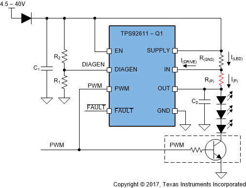 TPS92611-Q1 app-parallel-resistor-schematic-SLDS238.gif