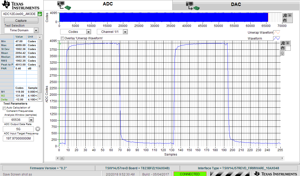 ADC12DJ2700 ADC12DJxx00_JMODE0_5GSPS_input_40MHz_square.png