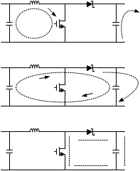 Current flow in boost converter, critical current path, boost converter LM3478Q-Q1 10135520.gif