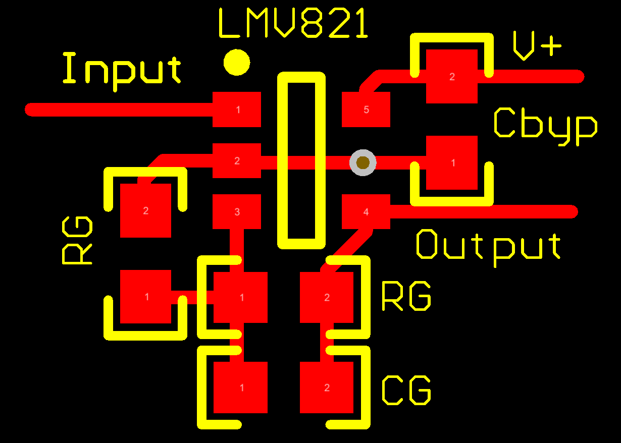 LMV821-N LMV822-N LMV822-N-Q1 LMV824-N LMV824-N-Q1 Layout.png