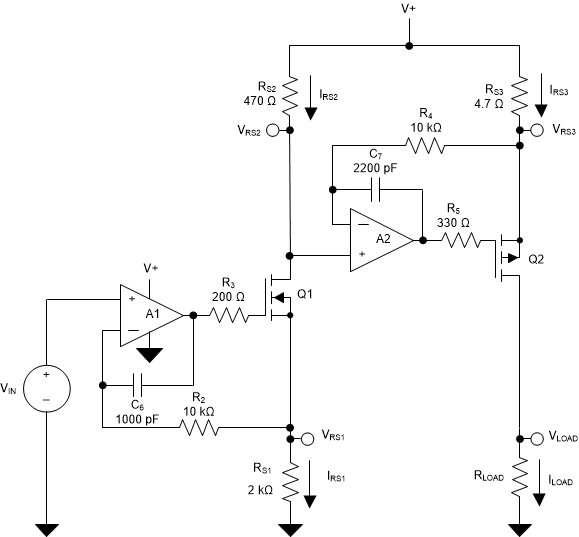 OPA2333-Q1 High-Side-Voltage-to-Current-Converter.gif