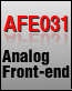 AFE031 是全面集成的模拟前端
