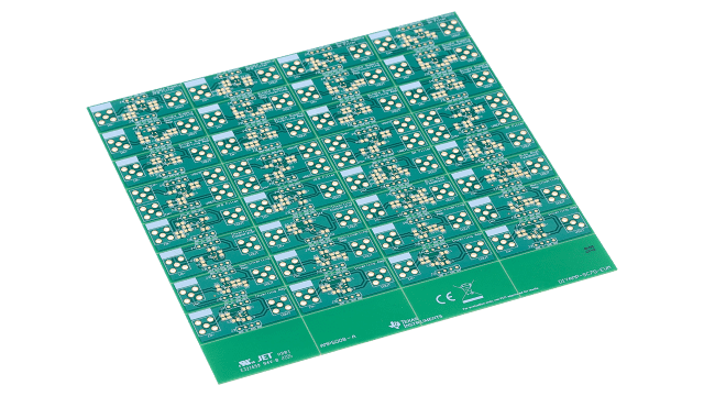 DIYAMP-SC70-EVM 通用自制 (DIY) 放大器电路评估模块 angled board image