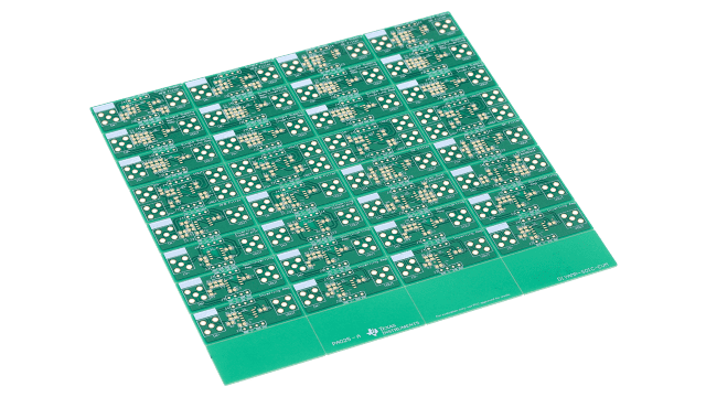 DIYAMP-SOIC-EVM 通用自制 (DIY) 放大器电路评估模块 angled board image