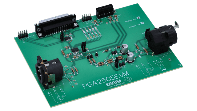 PGA2505EVM PGA2505 评估模块 angled board image