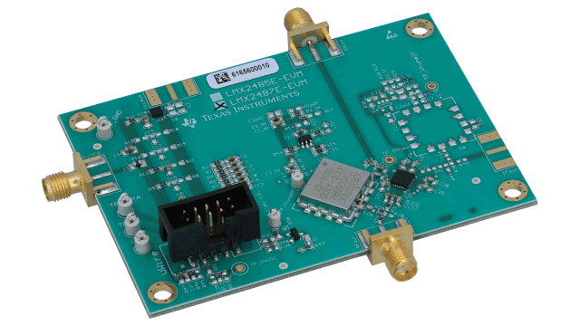 LMX2487E-EVM LMX2487E 评估模块 angled board image