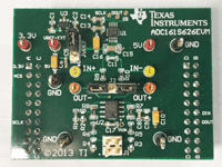 ADC161S626EVM 16 位 1 通道差动输入 SAR ADC 评估模块 top board image
