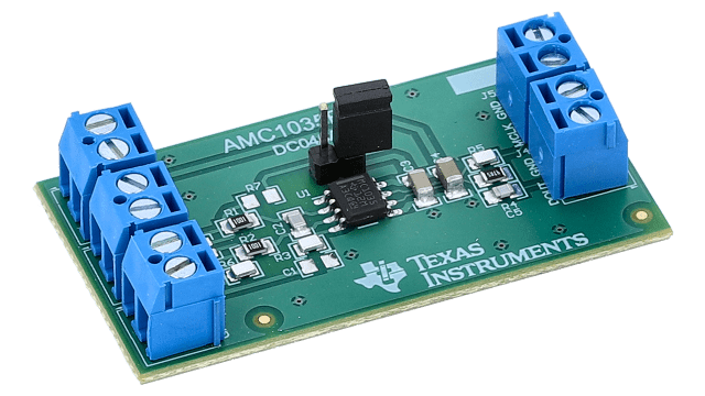 AMC1035EVM AMC1035 评估模块 angled board image