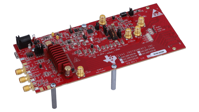 DAC38RF80EVM DAC38RF80 评估模块 angled board image