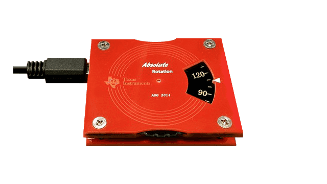 LDC1314DIAL-EVM <p>LDC1314 电感数字转换器评估模块：1 度转盘</p> top board image