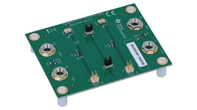 DSLVDS1001-1002EVM 单通道 LVDS 驱动器和接收器评估模块 angled board image