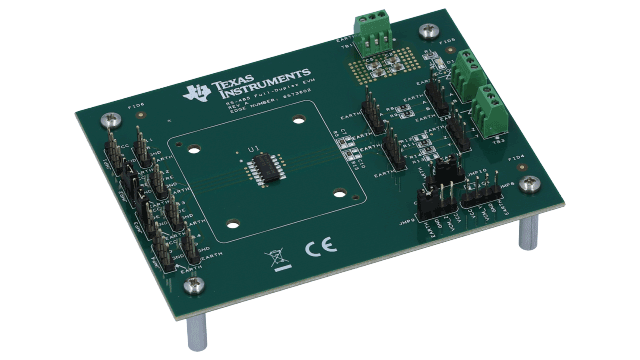 RS485-FL-DPLX-EVM RS485-FL-DPLX-EVM：RS-485 全双工评估模块 angled board image