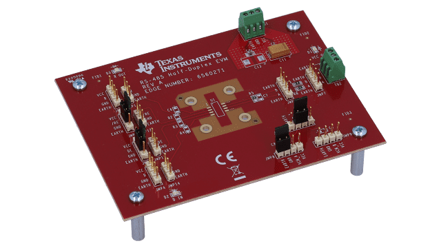 RS485-HF-DPLX-EVM RS-485 半双工评估模块 angled board image
