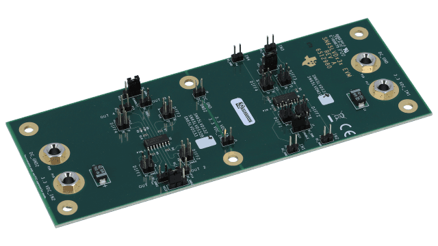 SN65LVDS31-32EVM 适用于 SNx5LVDS31 和 SNx5LVDS32 的 SN65LVDS31-32EVM 评估模块 angled board image
