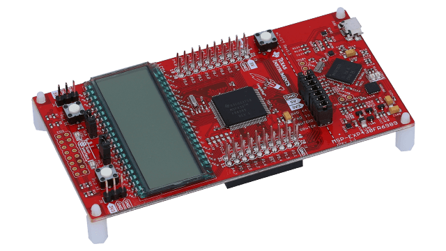 MSP-EXP430FR6989 MSP430FR6989 LaunchPad™ development kit angled board image