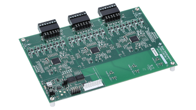 BQ76PL536EVM-3 锂离子电池监视器和二级保护 IC 评估模块 angled board image