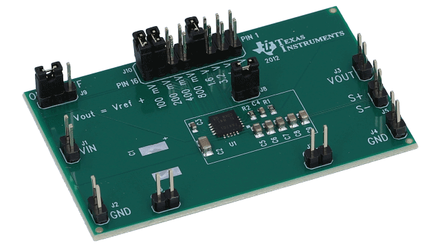 TPS7A4701EVM-094 TPS7A4701 RF LDO 稳压器评估模块 angled board image
