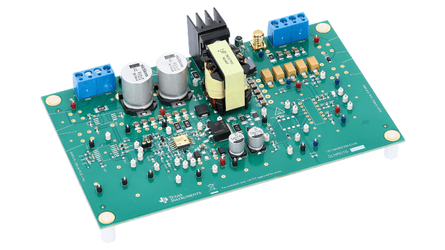 UC1843BEVM-CVAL UC1843B-SP 电流模式 PWM 控制器评估模块 angled board image