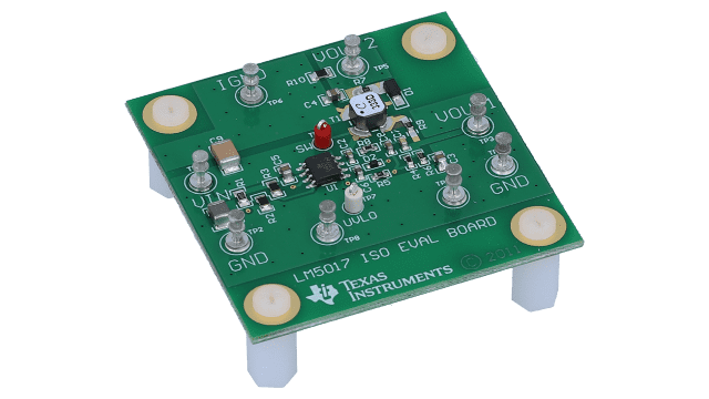 LM5017ISOEVAL/NOPB LM5017 隔离式偏置电源评估板 angled board image