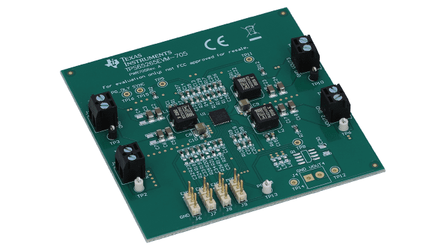 TPS65265EVM-705 TPS65265 PMIC 5A、3A、2A 输出电流评估模块 angled board image