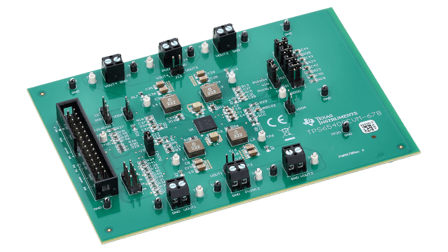 TPS65400EVM-678 TPS65400EVM 评估模块 angled board image