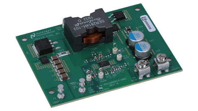 LM5118EVAL/NOPB 适用于 LM5118 宽输入电压降压/升压控制器的评估板 angled board image
