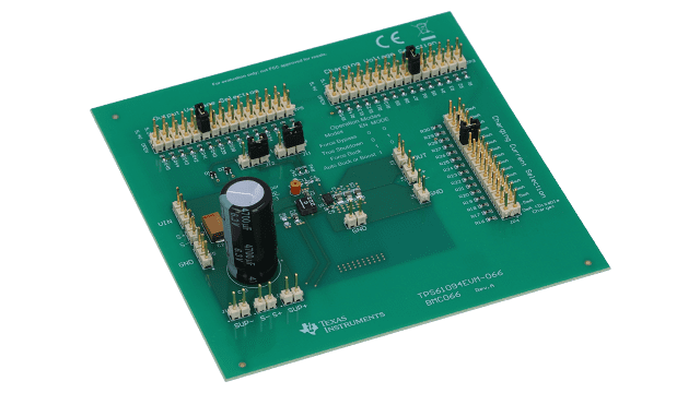 TPS61094EVM-066 TPS61094 双向降压/升压转换器评估模块 angled board image