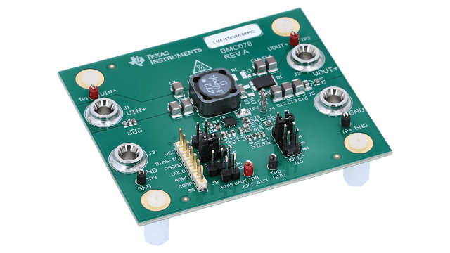 LM5157EVM-SEPIC 适用于 LM5157 升压转换器的评估模块 angled board image