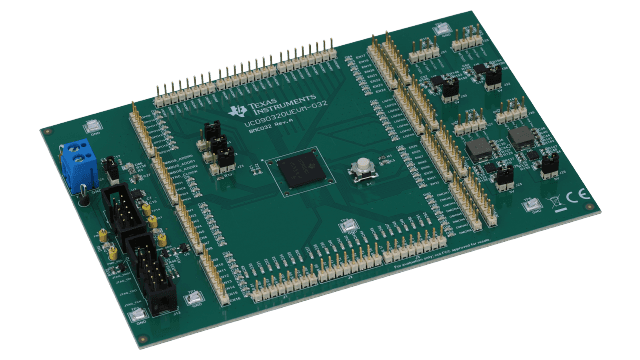UCD90320UEVM-032 具有裕量调节功能的 UCD90320U 电源序列发生器和系统管理器评估模块 angled board image