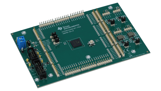 UCD90320EVM-783 具有裕量调节功能的 UCD90320 电源序列发生器和系统管理器评估模块 angled board image