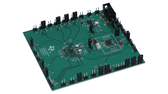 TPS386040EVM TPS386040 四路电源电压监控器评估模块 angled board image