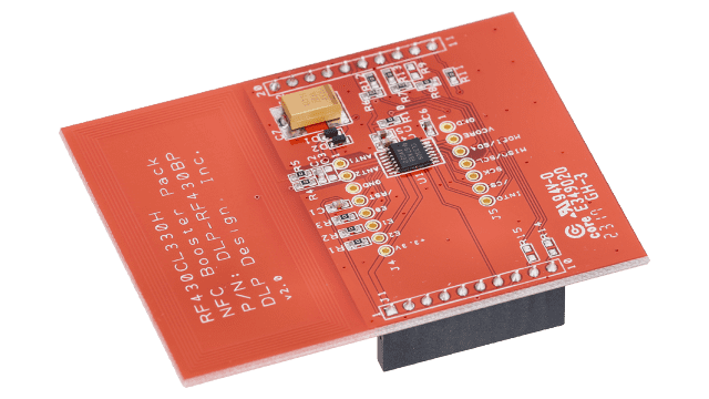 DLP-RF430BP RF430CL330H NFC T4BT 平台·BoosterPack angled board image
