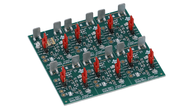 INA190EVM 具有低电流布局的 INA190 电流检测评估模块 angled board image