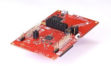 LAUNCHXL-CC1350US CC1350 LaunchPad™ development kit for SimpleLink™ dual-band wireless MCU angled board image