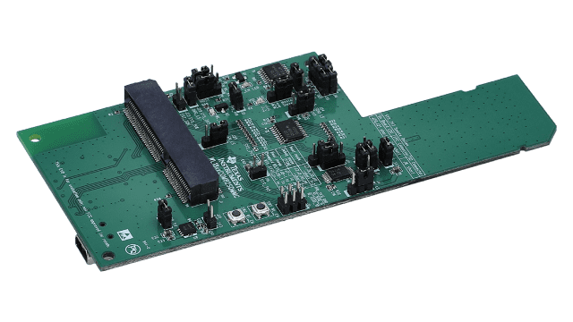 WL18XXCOM82SDMMC COM8 转 SDMMC 适配器 angled board image