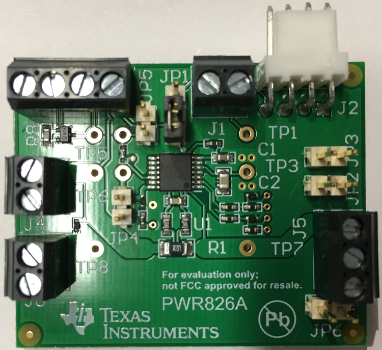 BQ34210IQ1EVM-826 适用于系统侧 CEDV 电量监测计的 bq34210-Q1 评估模块 top board image