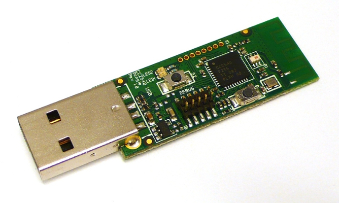 CC2540EMK-USB CC2540 USB 评估模块套件 top board image