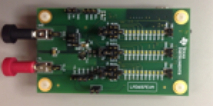 LM3697EVM 用于智能手机终端的 LM3697 三串白色 LED 驱动器评估模块 top board image