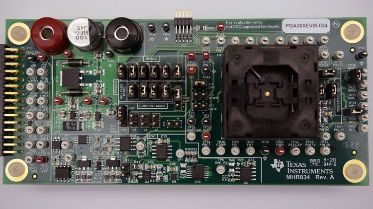 PGA300EVM-034 PGA300 压力传感器信号调节器 EVM top board image