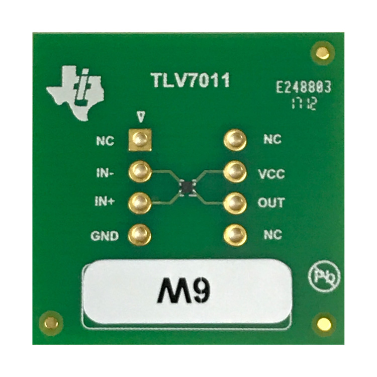 TLV7011-2-3-41EVM TLV7011 微功耗比较器 DIP 适配器评估模块 top board image