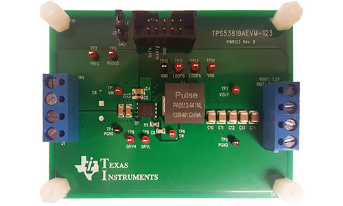 TPS53819AEVM-123 TPS53819A 评估模块 top board image