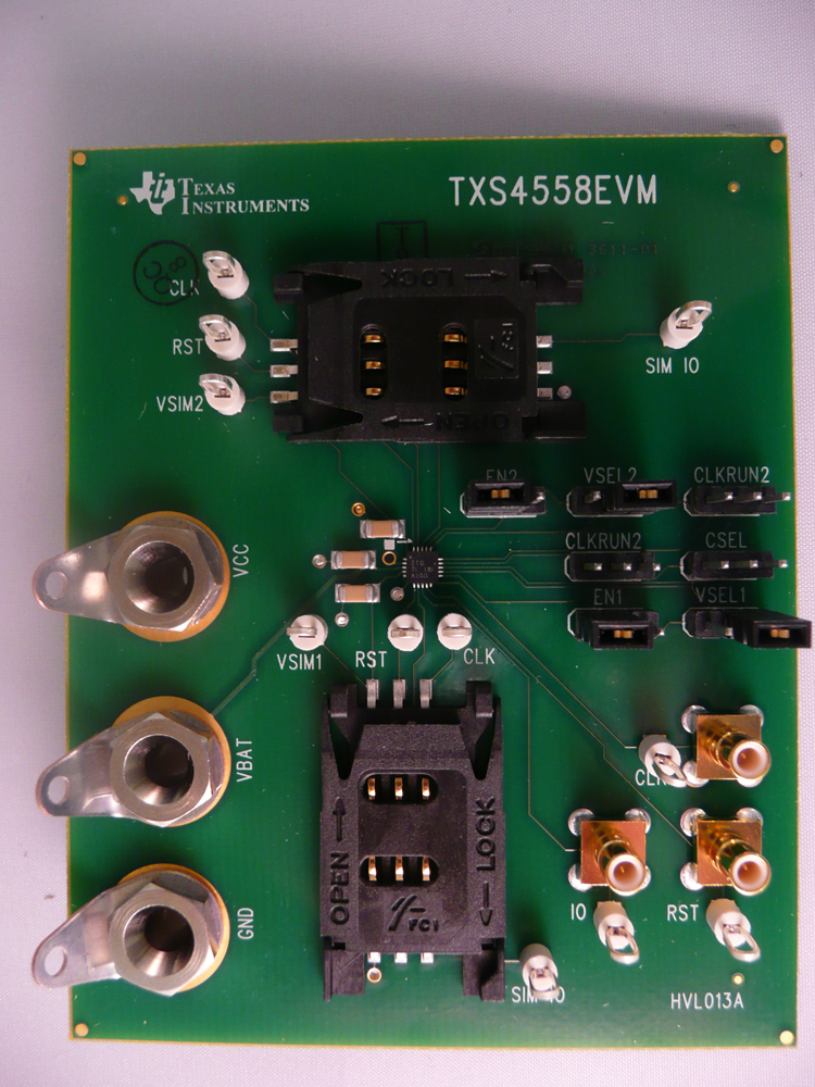 TXS4558EVM TXS4558 评估模块 top board image