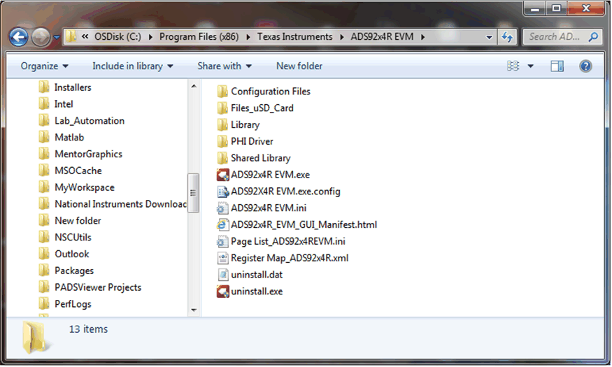  Starten der EVM-GUI-Software
