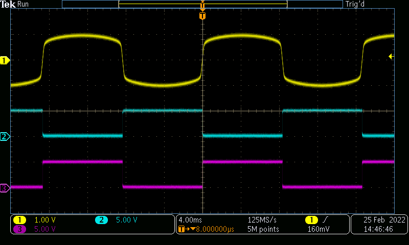  Nulldurchgangserkennung des gleichgerichteten Eingangs
