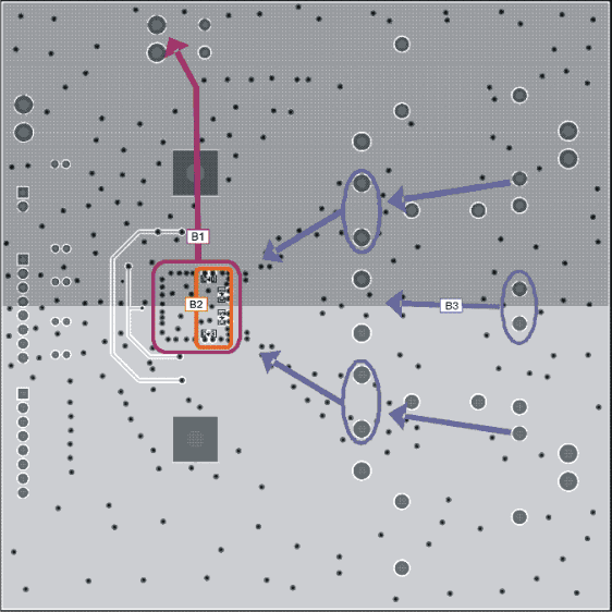 TAS5630B pcb_bot_les220.gif