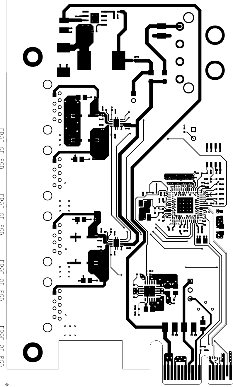 TUSB7340EVM Comp Side