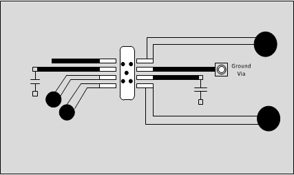 DRV8601 layout_SLOS269.gif